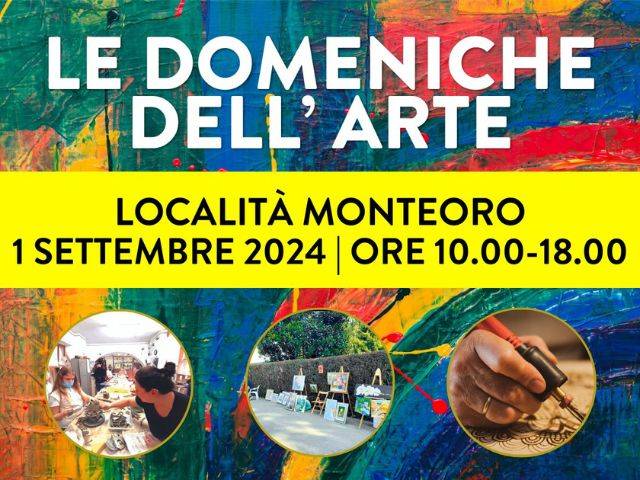 Nuovo appuntamento a settembre con le Domeniche dell’Arte